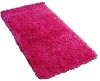polyester silky shaggy carpet/rugs