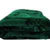 polyester solid color raschel throw blanket