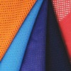 polyester/spandex eyelet tetragonum hole mesh fabric for garments interlining