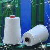 polyester spun yarn close virgin autoconed