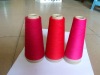 polyester spun yarn( recyled, colored fiber) for knitting