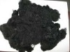 polyester staple fiber black