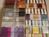 polyester stripe curtain fabric
