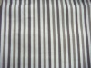 polyester stripe  mattress fabric