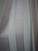 polyester stripe organza window sheer gauze curtain fabric