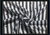 polyester stripe printed chiffon fabric/cotton chiffon