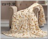 polyester super soft cora fleece blanket/travel blanket