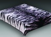 polyester super soft printed double mink blanket