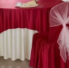 polyester table cloth and chair cover