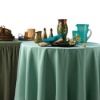 polyester table cloth and hotel table linens for weddings