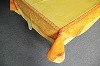 polyester table cloth handmade shiny tablecloth