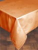 polyester table linen Jacquard Table Cloth