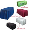 polyester table skirts table skirting fitted tablecloths