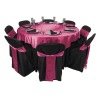 polyester tablecloths,satin overlays,polyester chair covers,satin sashes