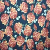 polyester textile Rose printing nylon spandex fabric