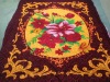 polyester velvet bedsheet