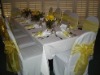 polyester wedding chair covers and banquet chair cover