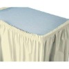 polyester wedding table skirting and table linen