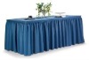 polyester wedding table skirting and table linen