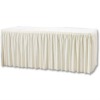 polyester wedding table skirting cover and table linen