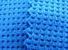 polyester weft knitted double-sided check pattern fabric/interlock for sportswear