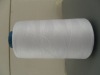 polyester yarn virgin raw white spun thread