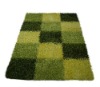 polyster silk shaggy rug