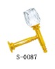 popular curtain hooks,crystal handle,curtain accessory