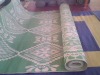 popular pp woven jacquard floor mat to room