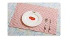 pretty red stripe cotton table napkin placemat dinner mat