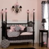 print pink girl baby bedding set MT6374