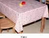 print sheet with non-woven fabric backing pvc table cloth
