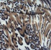 print tiger line polar fleece