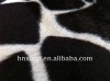 printed 100% polyester velboa fabric