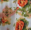 printed 100%silk chiffon fabric