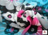 printed DTY spandex knitted fabric