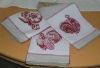 printed Linen Tea Towel dish towel kitchen towel