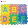 printed alphabet eva floor mat