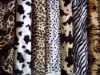 printed animal design short pile velboa