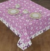 printed attached table cloth