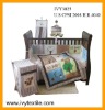 printed baby bedding set