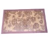 printed bamboo rugs -V011