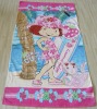 printed beach towel