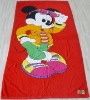 printed beach towel