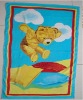 printed beach towel