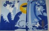 printed beach towel bag