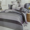 printed bedding set  -  Gray Spaces
