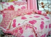 printed bedding set -- Pink Memory