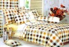 printed bedding sheet for hotel cotton satin