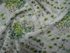 printed chiffon yoryu fabric